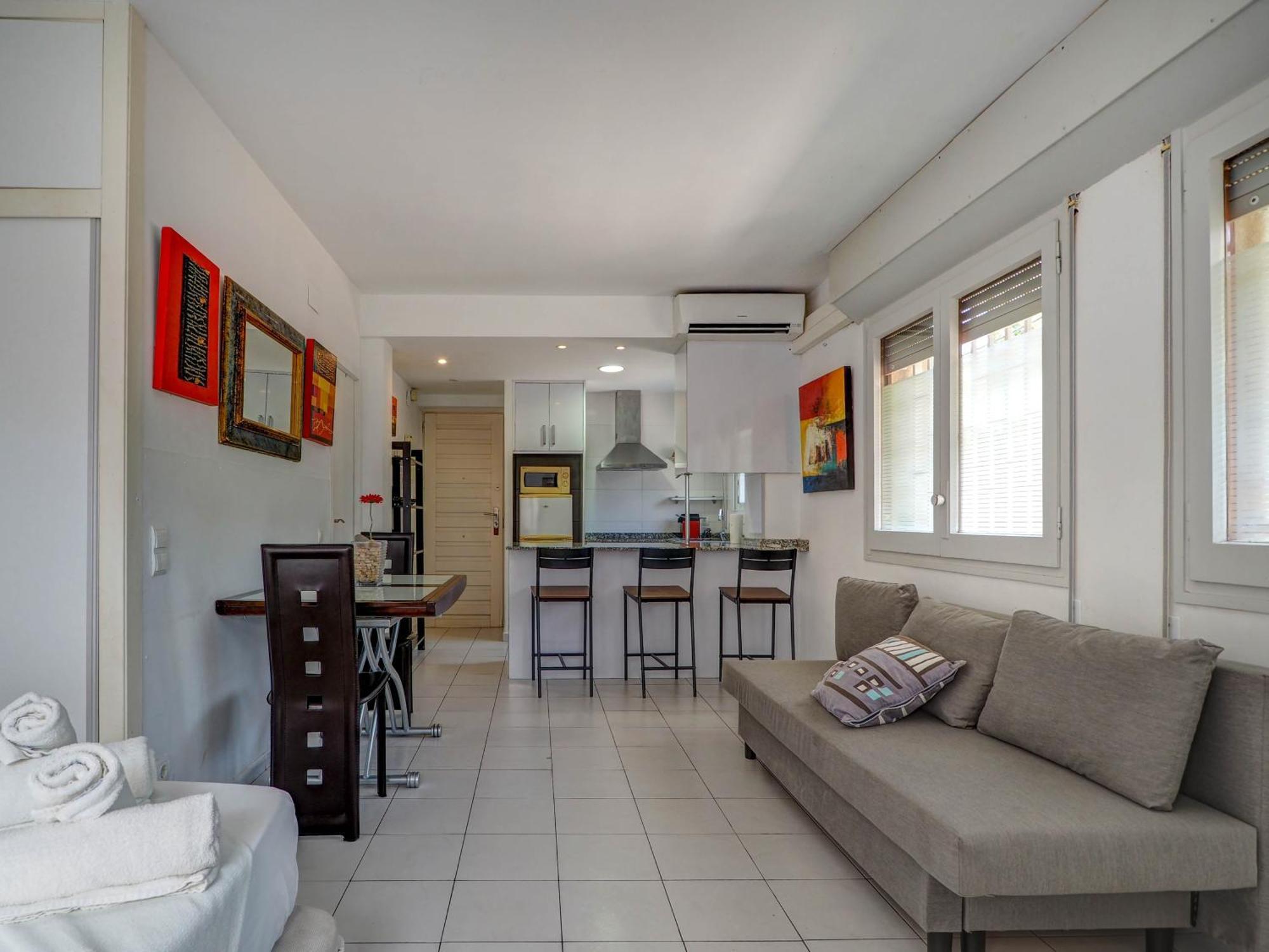 Los Globos Beach Studio By Hello Homes Sitges Exteriör bild